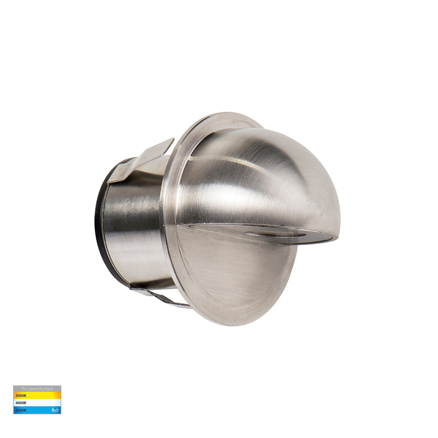 Recessed Round Eyelid Step Light 316 Stainless Steel