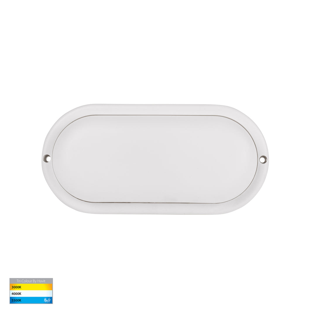 Muovi Polycarbonate Large Oval Bunker Light