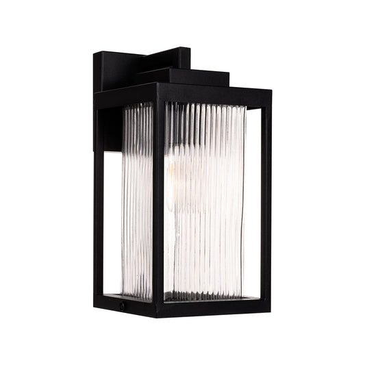 Micah Galvanised Iron Black Wall Light