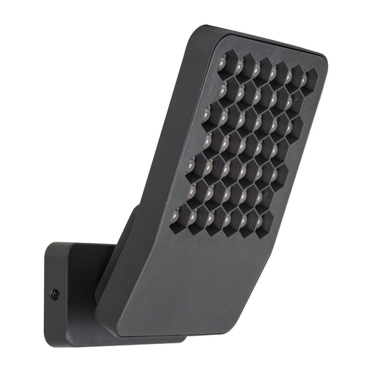 Grey Aluminium Adjustable Wall Light