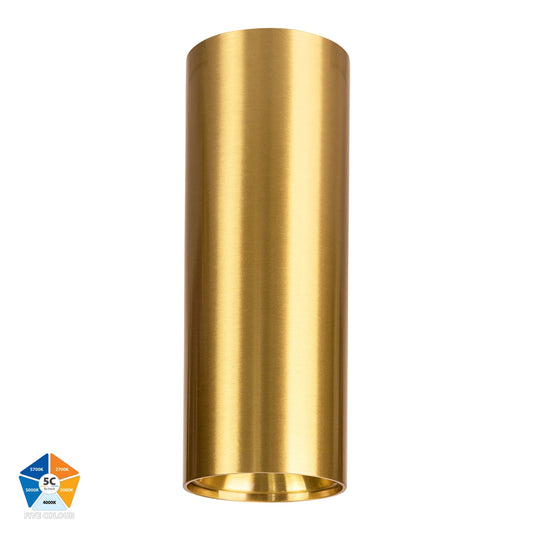Nella Brass 7w Surface Mounted LED Downlight