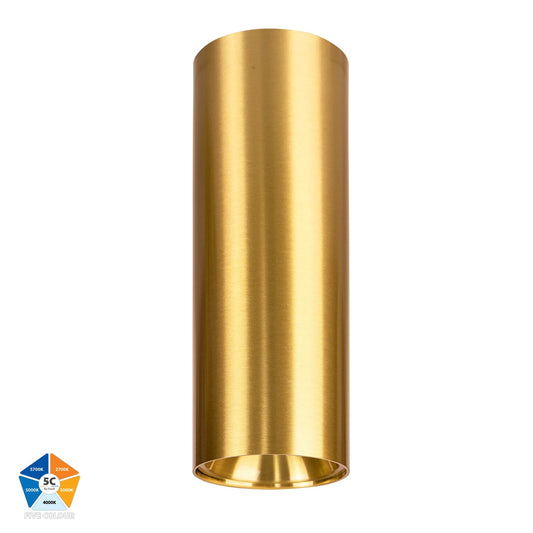 Nella Brass 12w Surface Mounted LED Downlight