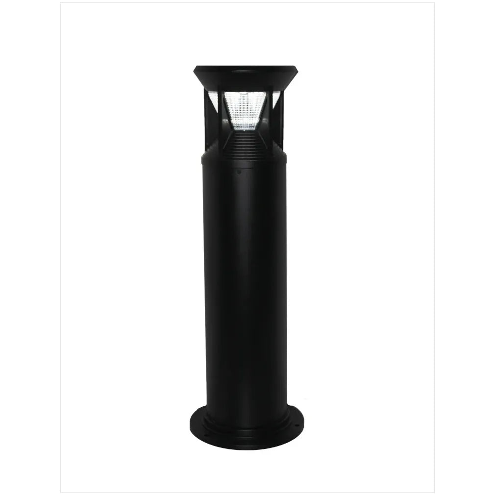 Industrial Bollard Light - SLDBL0012/BLK-DC