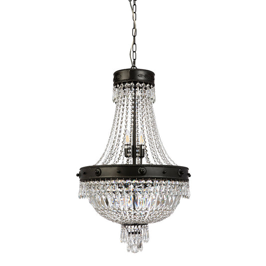 Impero 8 Light Crystal Chandelier