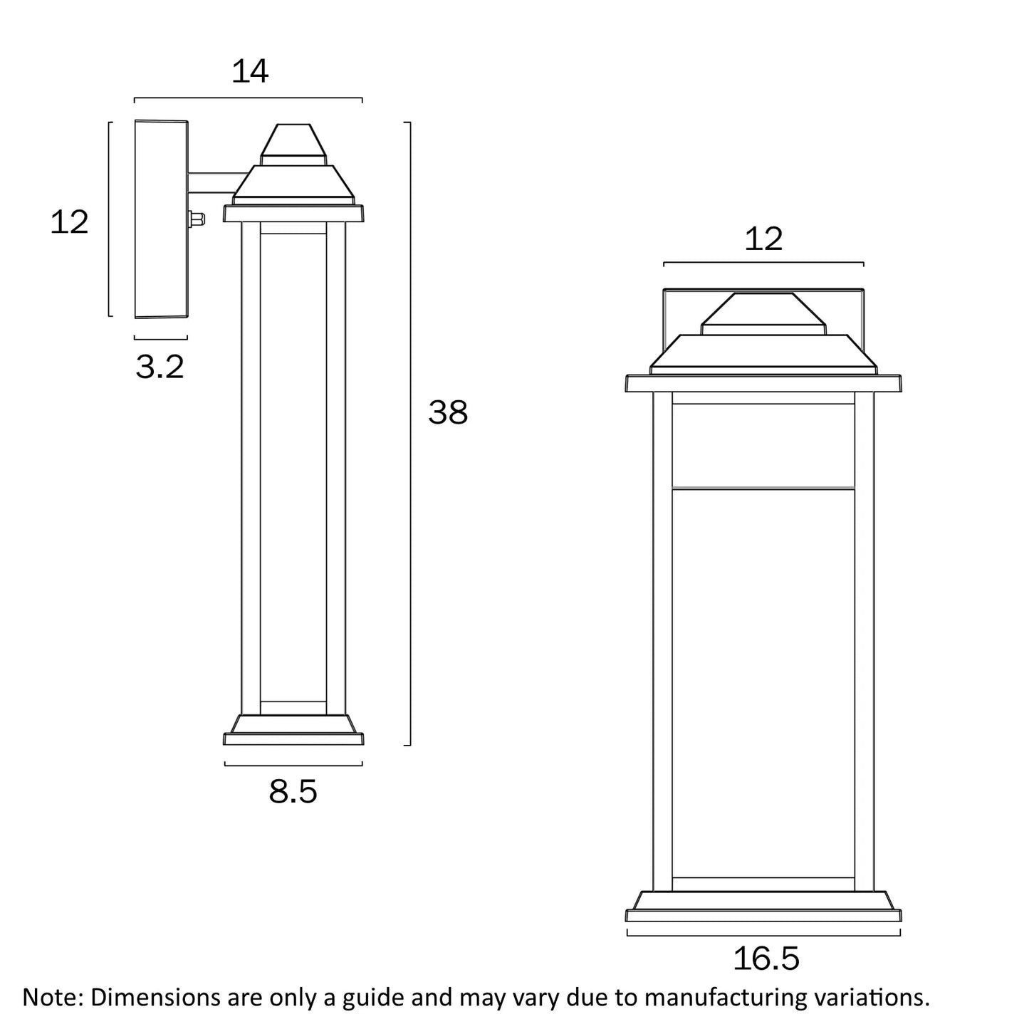 Jovaro Exterior Wall Light