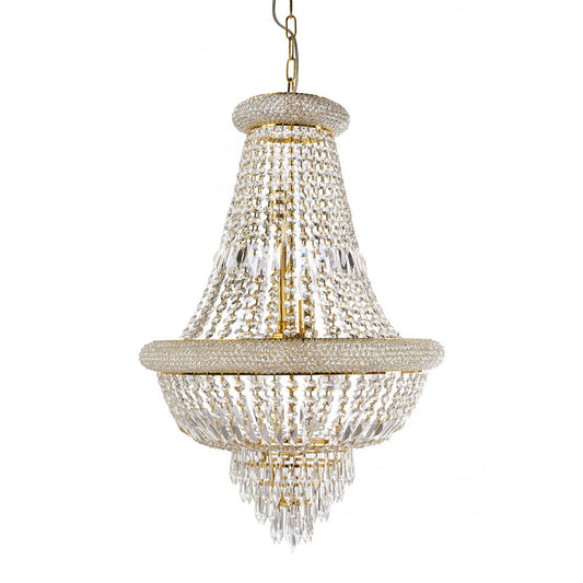 Kiotto 7 Light Crystal Pendant
