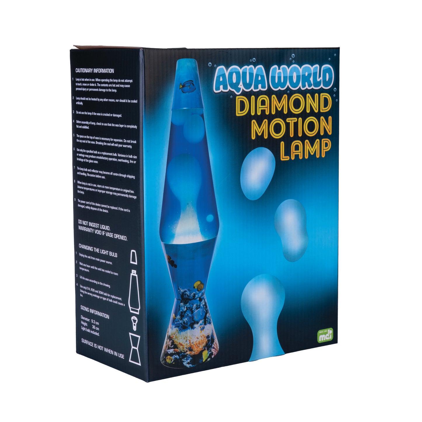 Diamond Motion Lamp - Aqua World
