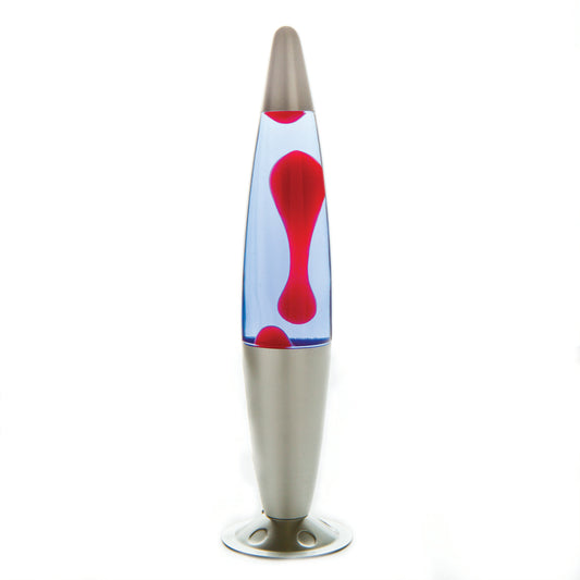 Peace Motion Lamp - Silver, Red & Blue