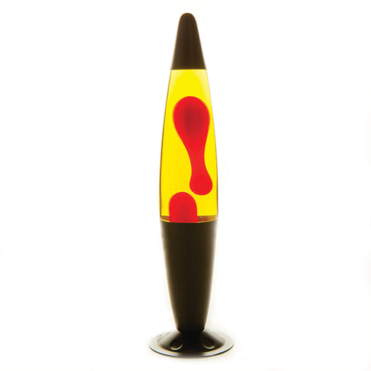 Peace Motion Lamp - Black, Red & Yellow