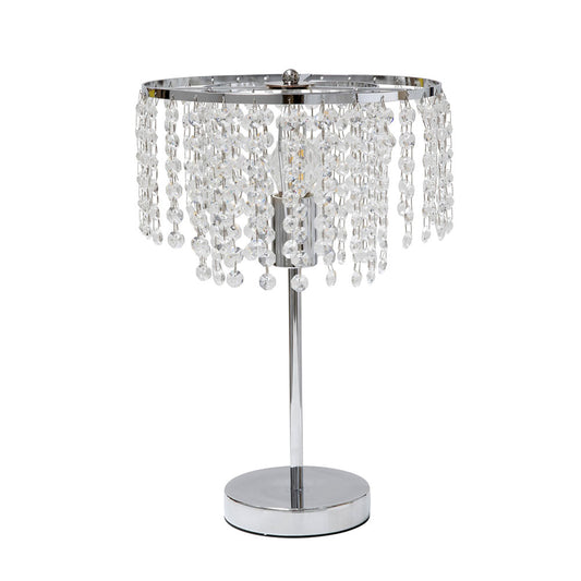 Crystal 1 Light Table Lamp