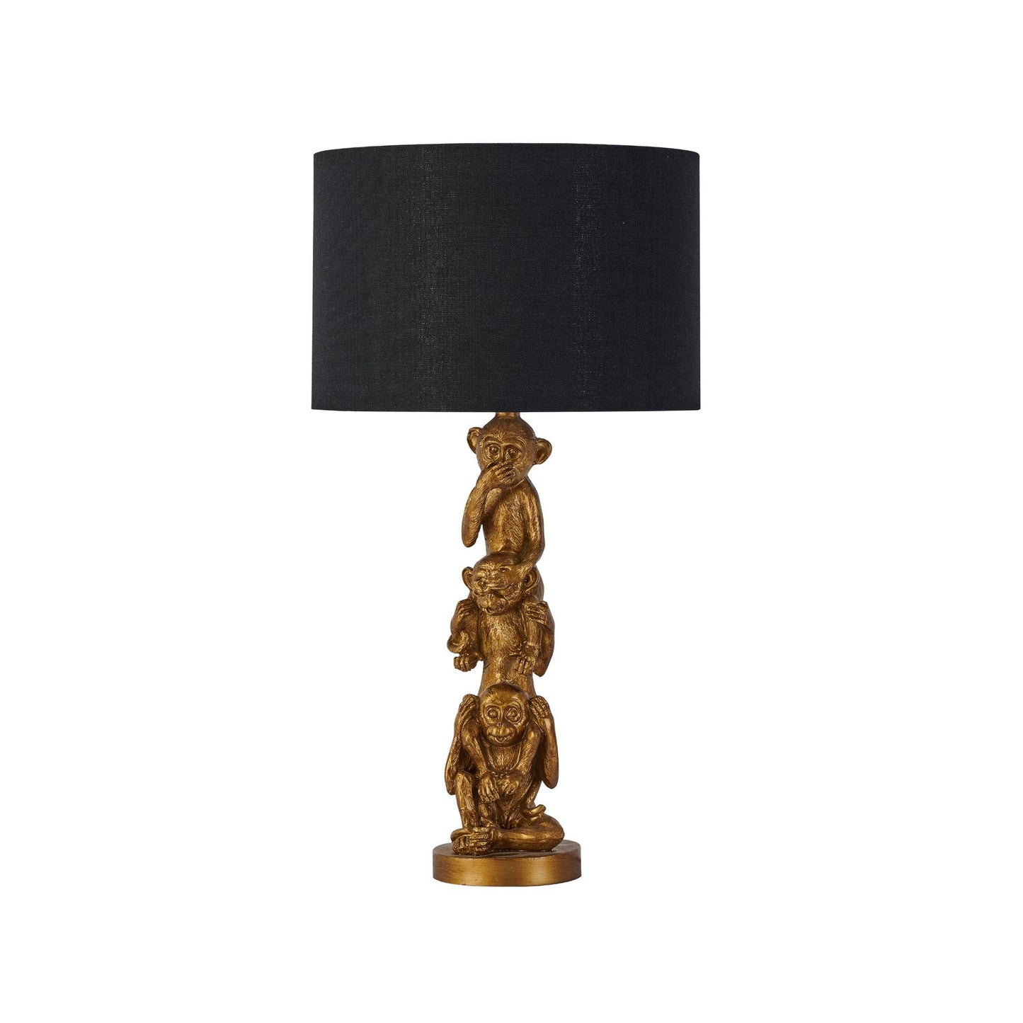 Sage Three Wise Monkey Table Lamp