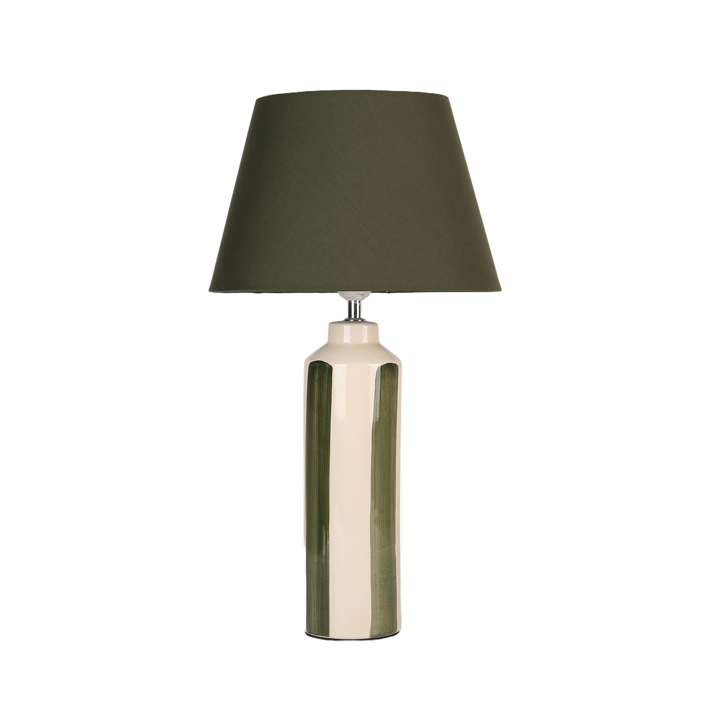 Asha Ceramic Table Lamp - Green/Blue