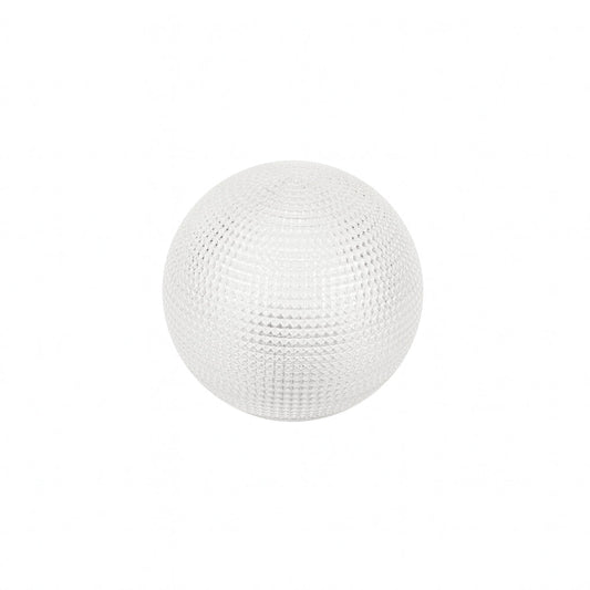 Round Diamond Cut Glass Shade