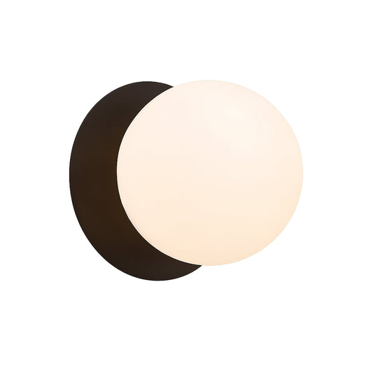 Odessa Opal Frosted Glass LED Wall Light - 15cm