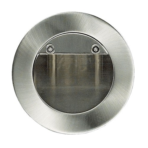 Recessed Round LED Deflector Step Light