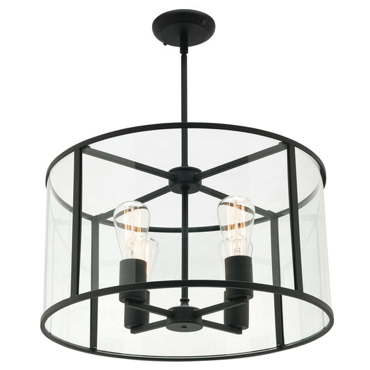 Liverpool Four Light Round Pendant
