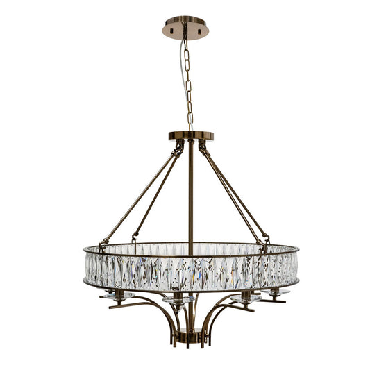 Marisa Crystal 8 Light Crystal Pendant