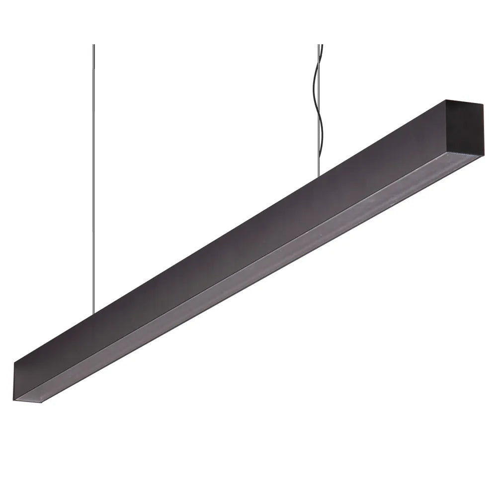 MAXI-40 1.7M Pendant Black Flat Diffuser 3K