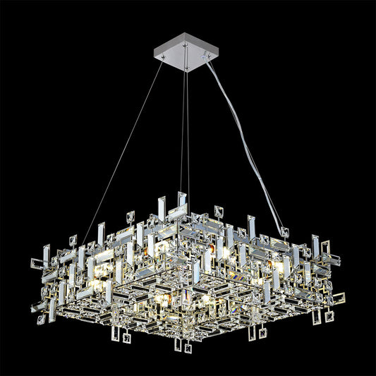 Montercarlo 8 Light Square Pendant