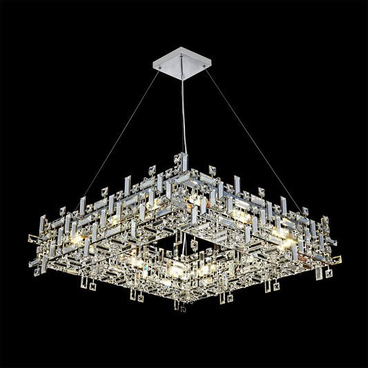 Montercarlo 12 Light Square Pendant