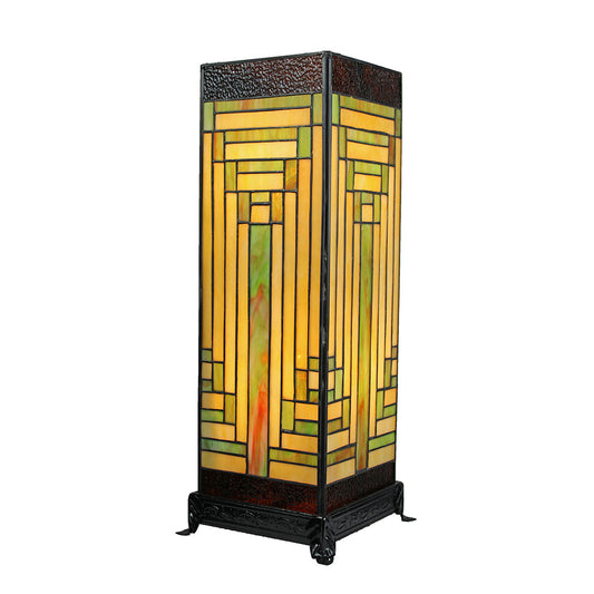 Geometric Cube Table Lamp Small