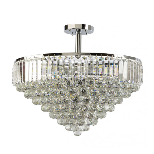 Newrosa 9 Light CTC Crystal Chandelier