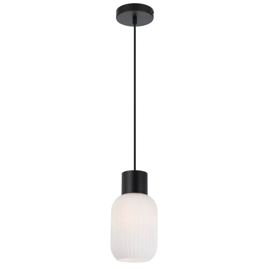 Nori Pendant Black Matt/Opal Matt