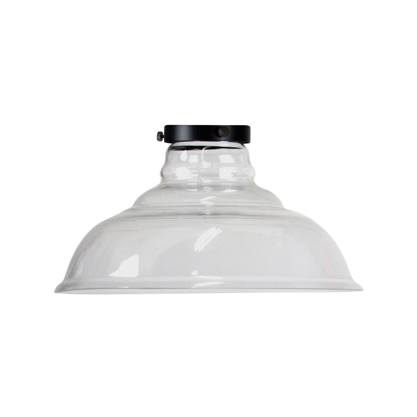 Toledo Clear Glass Shade W/ Gallery