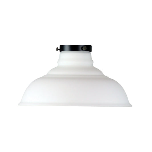 Toledo Opal Matt Glass Shade W/ Gallery