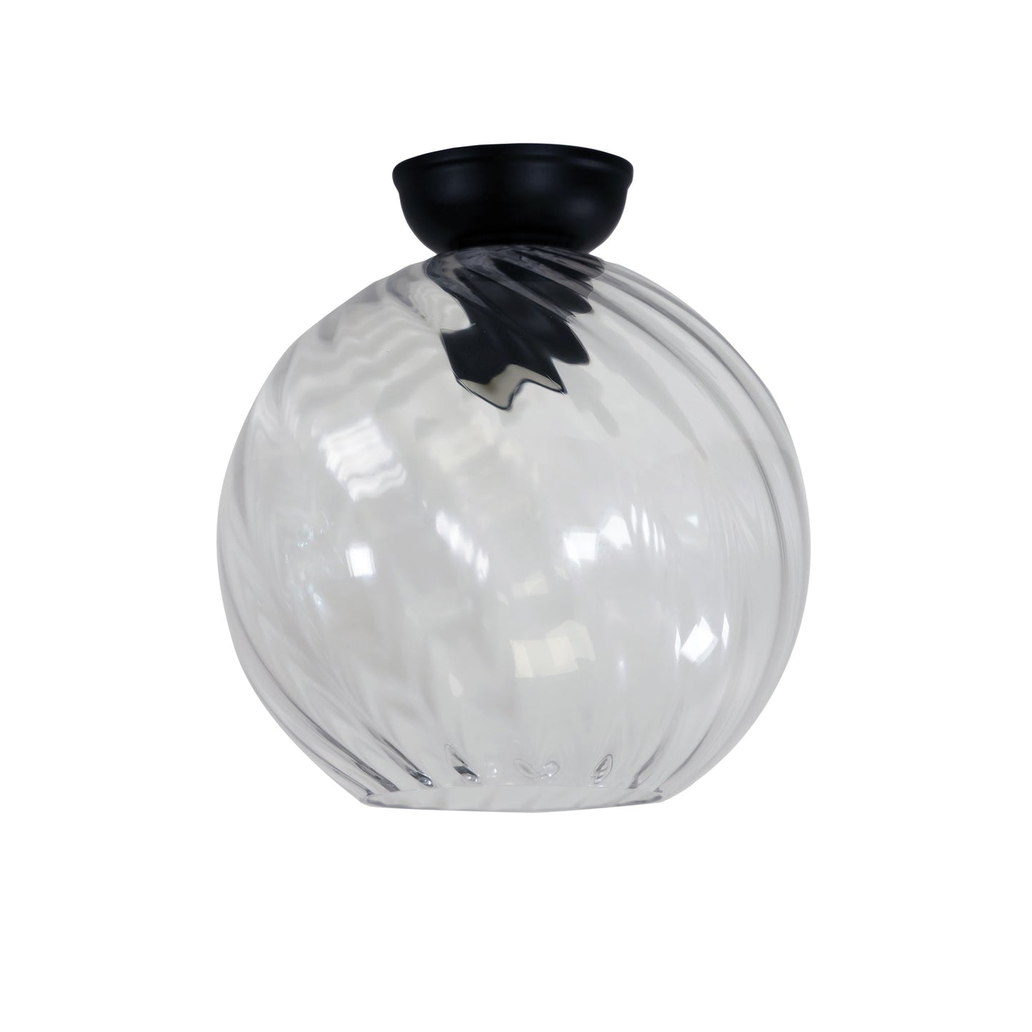 Twist.20 Diy Bk Textured Clear Glass DIY