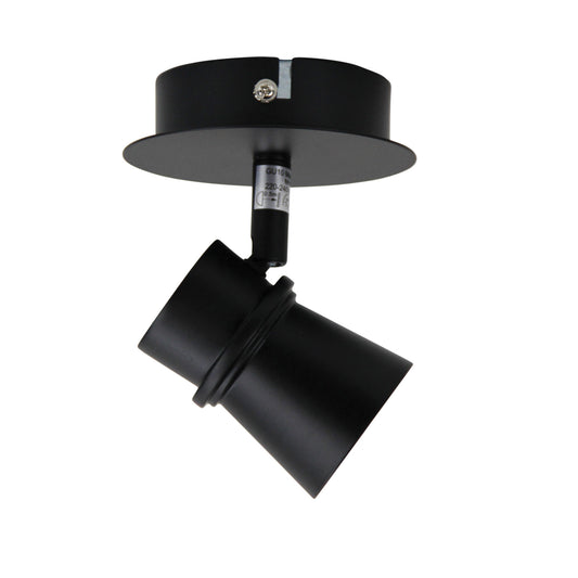 Yarra Black 1 Light Spotlight