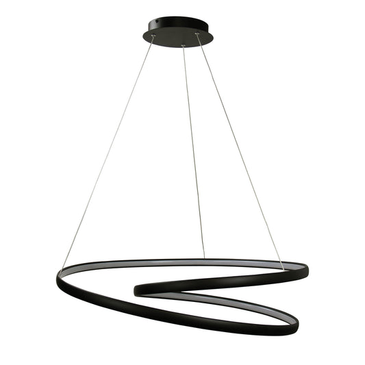Infinity Modern LED Spiral Pendant