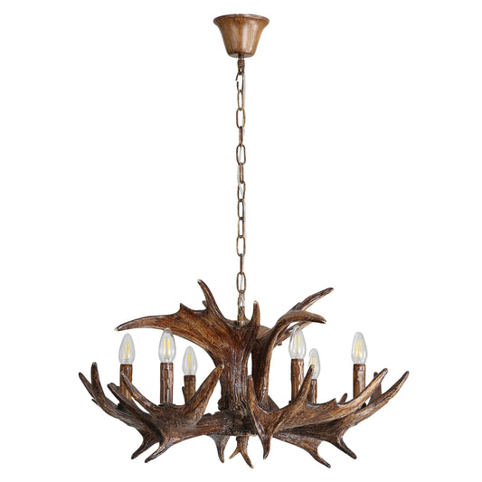 Ramure Deer Antler Designer Pendant