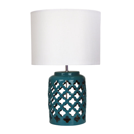 Casbah Ceramic Complete Table Lamp