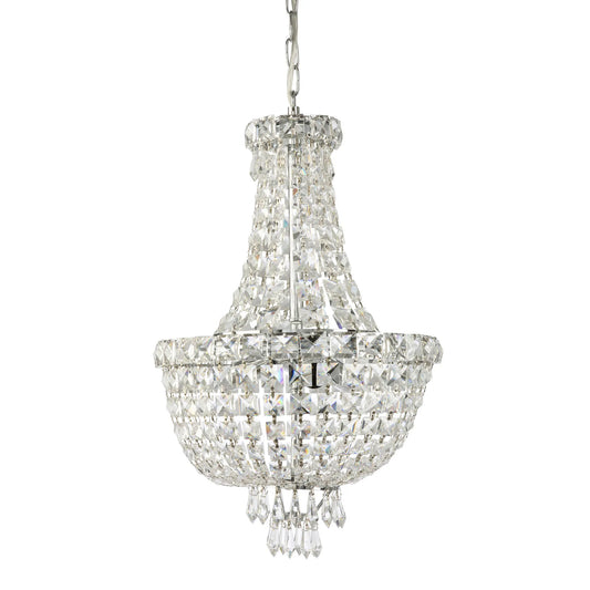 Olbia 3 Light Crystal Pendant