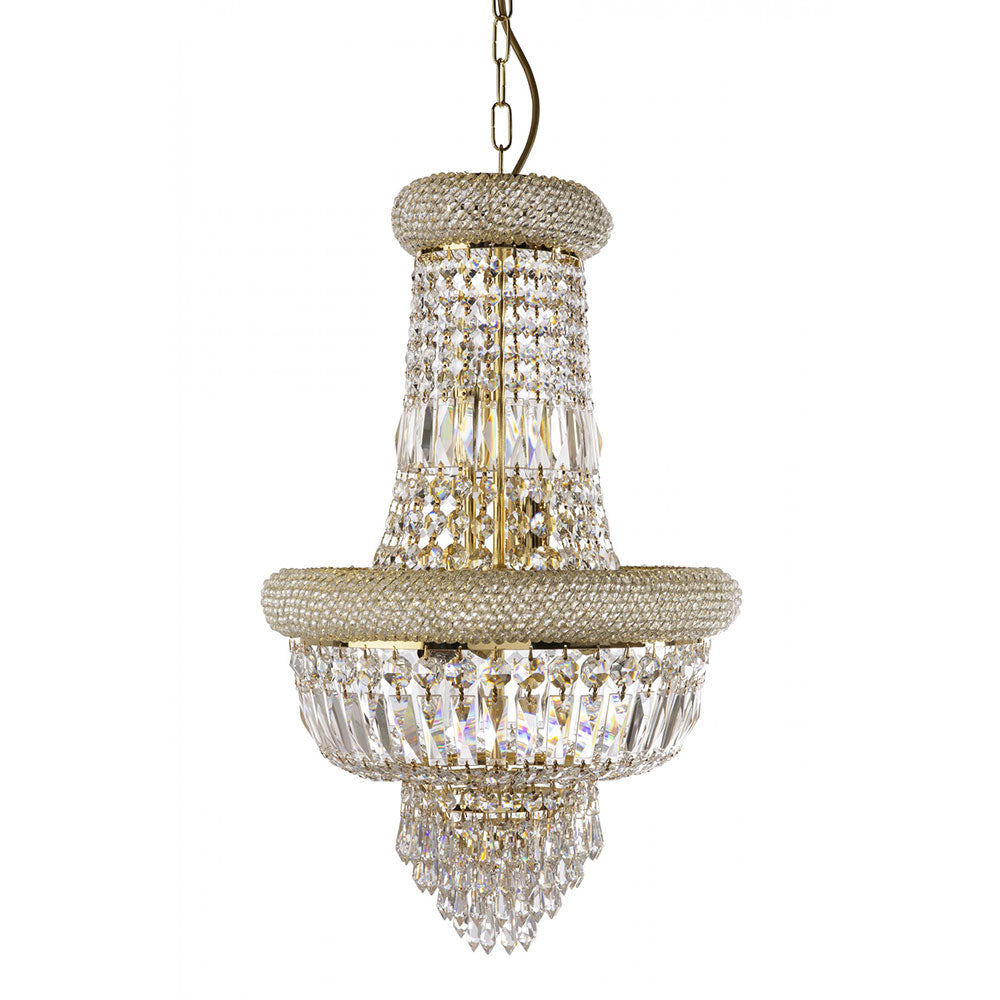 Osaka 5 Light Crystal Pendant