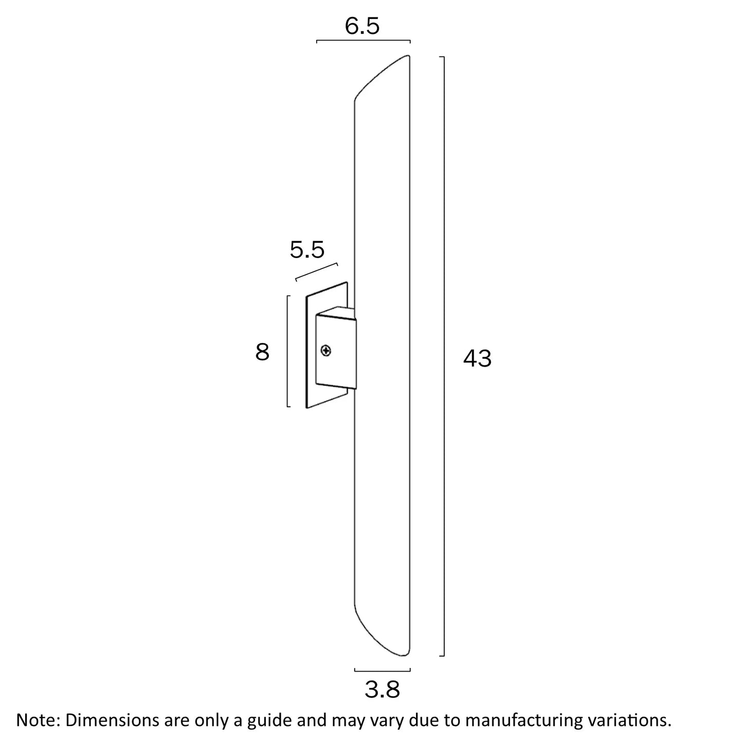 Penros Up & Down Wall Light