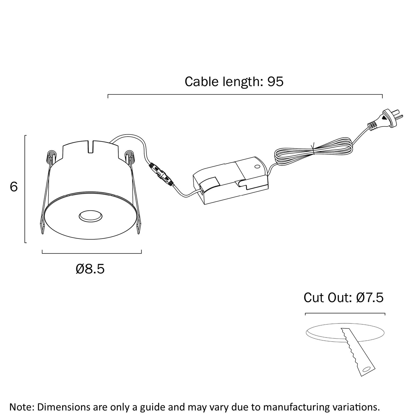 Pira Pinhole Downlight