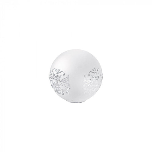 Acid Glass Scroll Pattern Globe