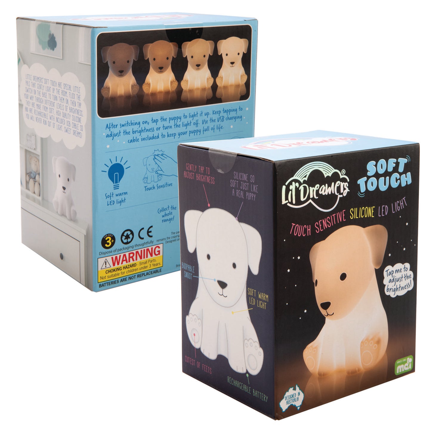 Dog Silicone Touch Lamp