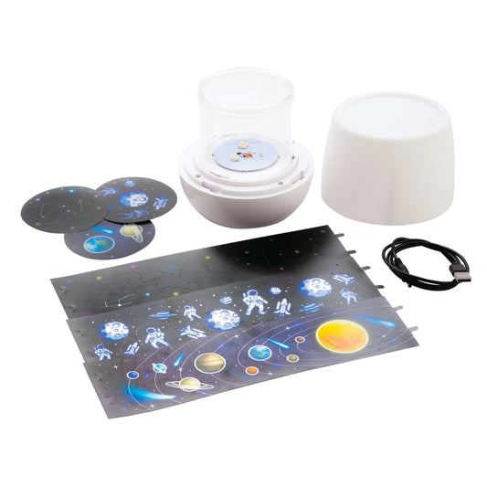 Rotating LED Projector - Space