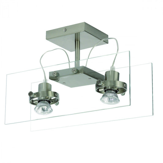 GU10 Double Bar Ceiling Spotlight
