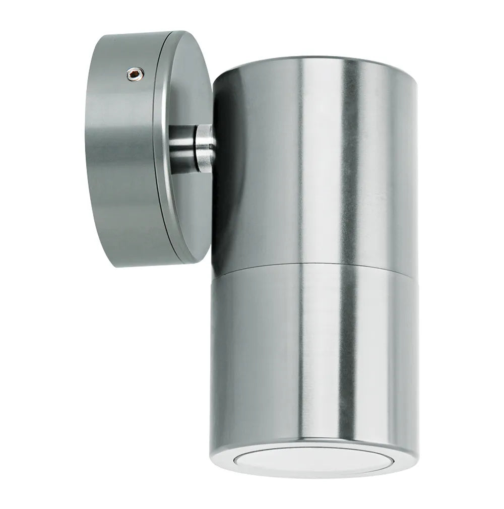 Shadow 1 Light Wall Bracket Titanium Silver