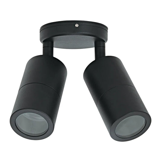 Shadow 2 Light Adjustable Spotlight - Black