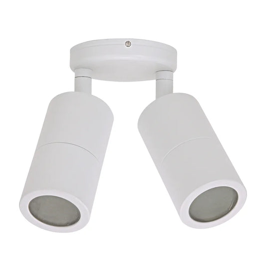 Shadow 2 Light Adjustable Spotlight - White