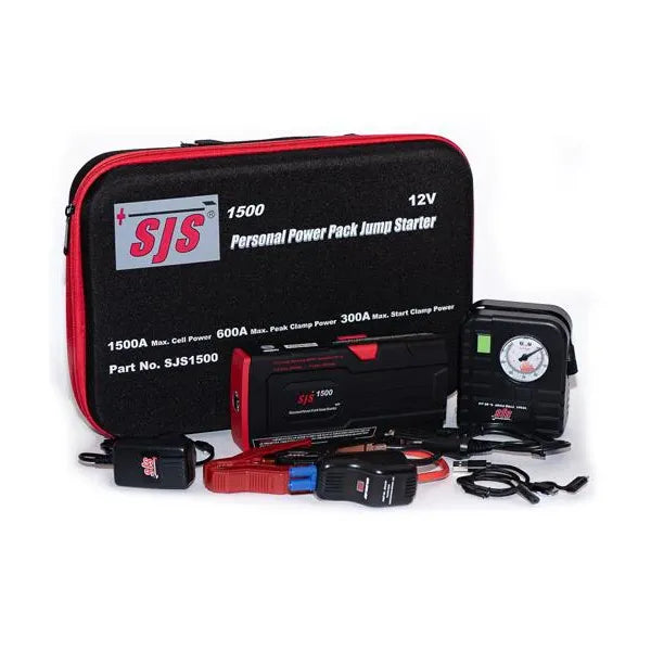 SJS1500TP: Smart Jump Start Charger with Tyre Pump