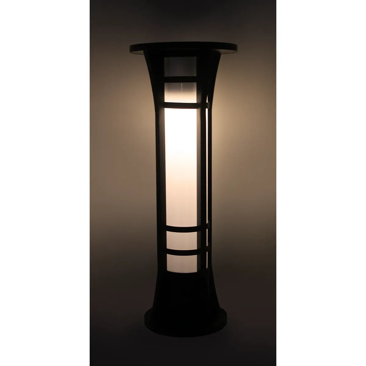 Industrial Bollard Light - Black - SLDBL2713/BLK-DC