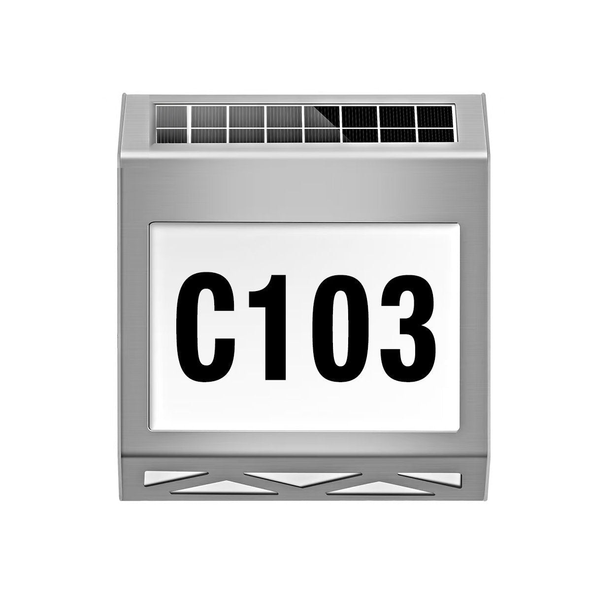 Modern House Number Stainless Steel