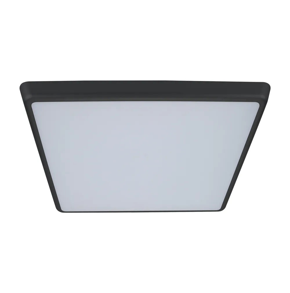 Solar-Sq-400 35w LED Oyster Black