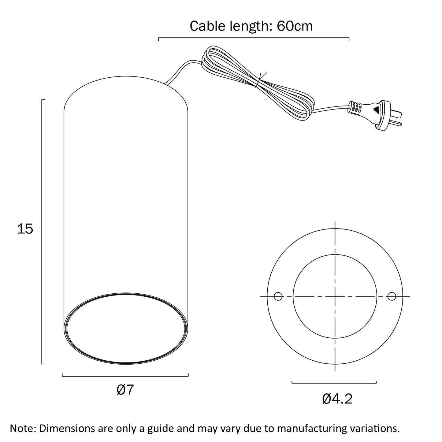 Sova Close To Ceiling Downlight